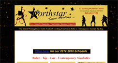 Desktop Screenshot of northstardance.com